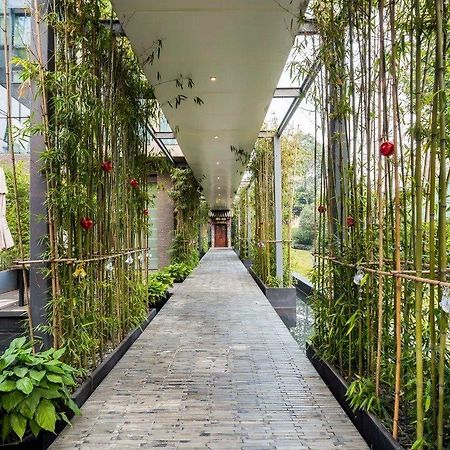 Chengdu Chanyi Jincheng Courtyard Hotel Bagian luar foto