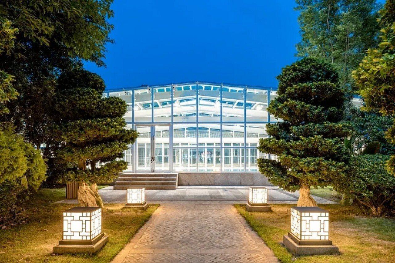 Chengdu Chanyi Jincheng Courtyard Hotel Bagian luar foto